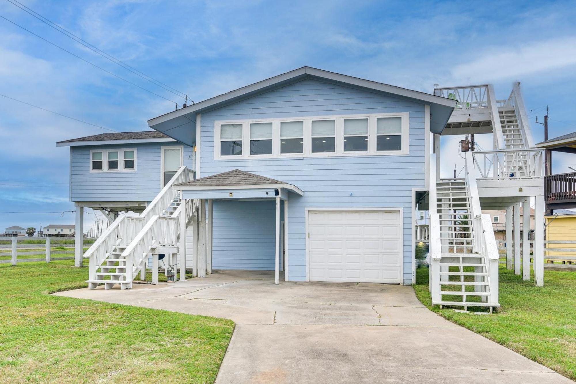 Modern Freeport Home Short Walk To Surfside Beach Luaran gambar